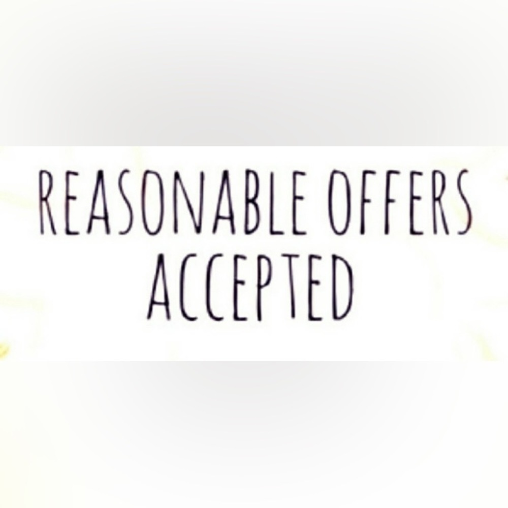 Reasonable offers accepted 🙂